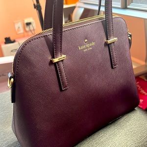 Eggplant Kate Spade Sachel